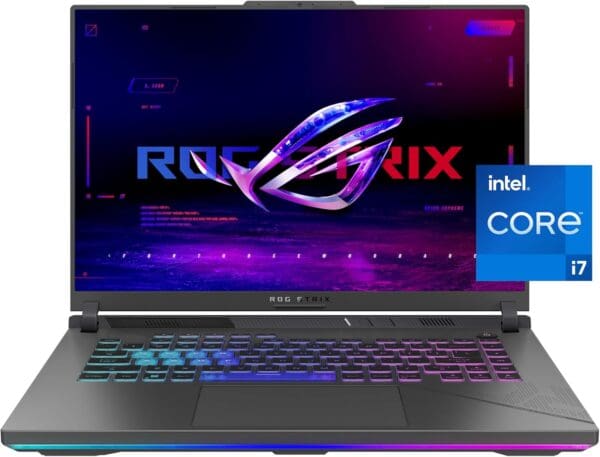 ASUS ROG Strix G16 Gaming Laptop, 16” 16:10 FHD 165Hz Display, NVIDIA® GeForce RTX™ 4060, Intel Core i7-13650HX, 16GB DDR5, 1TB PCIe Gen4 SSD, Wi-Fi 6E, Windows 11, G614JV-AS74 - Image 11