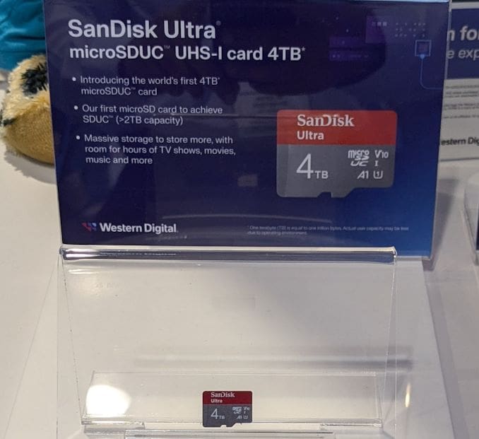 Western Digital Introduces 4 TB microSDUC, 8 TB SDUC, and 16 TB External SSDs