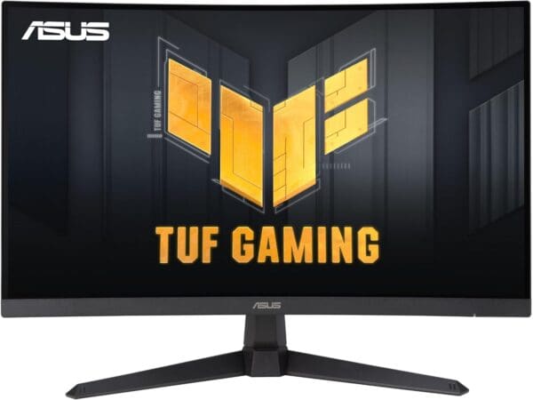 ASUS TUF Gaming 27” 1440P Curved HDR Gaming Monitor (VG27WQ3B) - QHD (2560 x 1440), 180Hz, 0.5ms, 1500R, Extreme Low Motion Blur, FreeSync, 90% DCI-P3, Shadow Boost, DisplayWidget, 3 yr Warranty