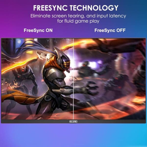 27 inch 2K Gaming Monitor, 170Hz/144Hz 1440P Fast IPS Monitor, 2x HDMI 2.0, 2x Display Port 1.4, Free-Sync, 1ms(GTG), Low Motion Blur, HDR10, 113% sRGB, Compatible with Switch/Xbox/PS5, VESA 75x75mm - Image 5