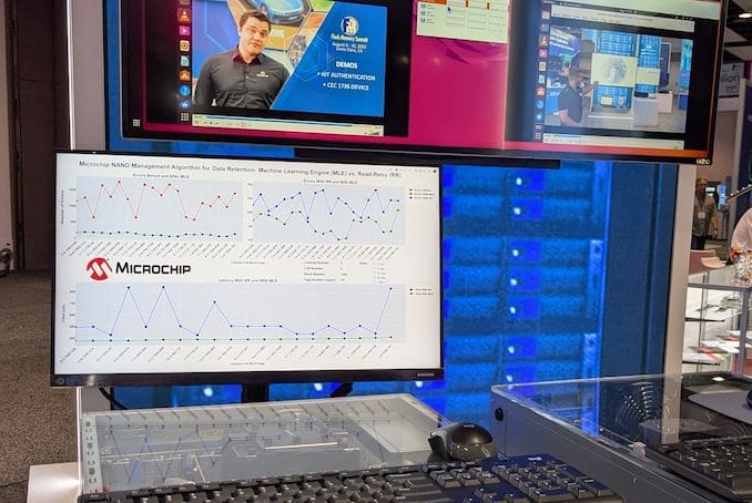 Microchip Demonstrates Flashtec 5016 Enterprise SSD Controller